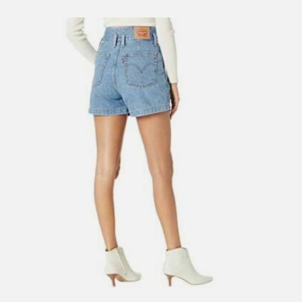 Levi's Denim Blue high rise mom Women's Shorts size 24